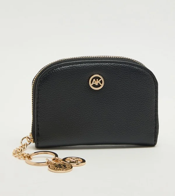 آن كلاين Anne Klein Logo Detail Zip-around Card Holder